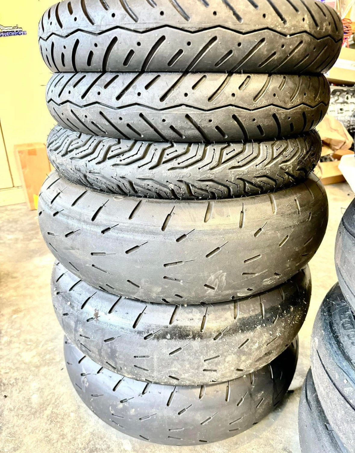 USED RACE TIRES